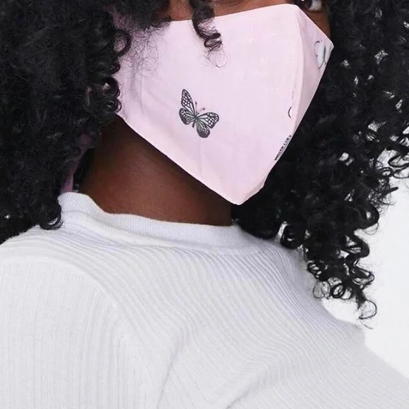 Butterfly Face Covering - Picture 3 of 3